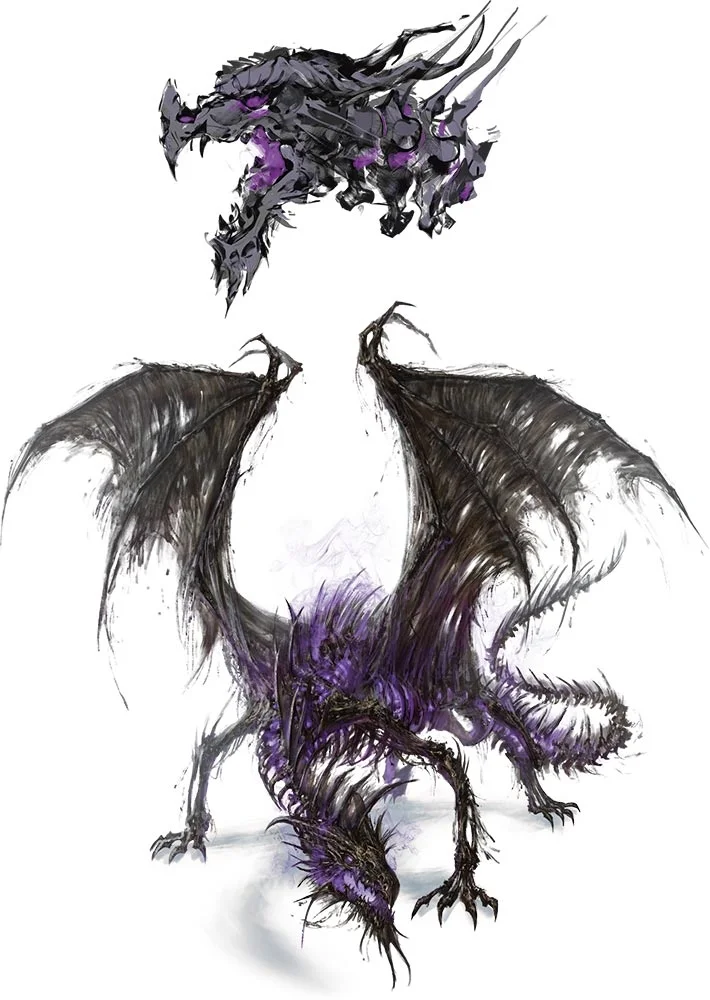 Lesser Death Dragon - 5etools